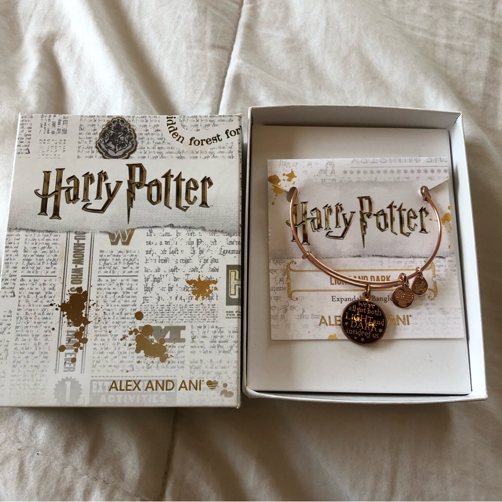 Harry Potter Alex and Ani Bracelet Light and Dark NWT